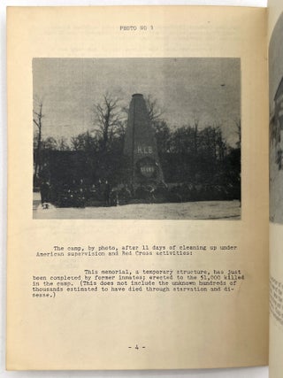 "Buchenwald Concentration Camp: A Letter Home by FMS Miller Colonel, AC" - Visceral First-hand Account of Liberation of Concentration Camps in 1945