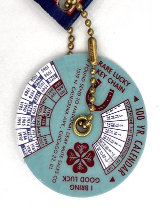 "Justice for the Deaf-Mute" - Needle and Thread Set Sold by Deaf Salespeople in 1954