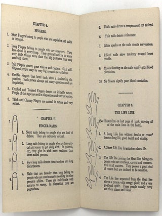 "What Is In Your Life?" -- 1921 Guide to Palm Reading