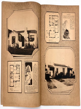 "Spanish Homes" -- Advertising Spanish-Style Floor Plans and Designs to 1920s Home Builders