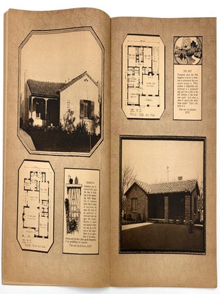 "Spanish Homes" -- Advertising Spanish-Style Floor Plans and Designs to 1920s Home Builders