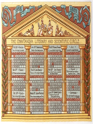 Item #260006752 Chautauqua Literary and Scientific Circle Calendar Card