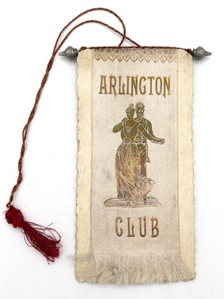 Item #260006792 1891 Dance Card -- Arlington Club Thanksgiving Eve Reception