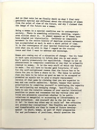 "From the Center" -- First Issue of 1970s Feminist Serial from Fairleigh Dickinson University Center for Women
