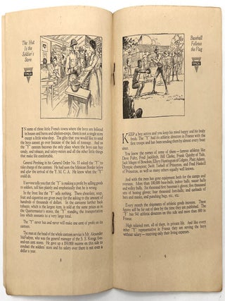 "This is the HUT the 'Y' Built!" -- 1918 Promotion for YMCA Huts Built for Troops Abroad