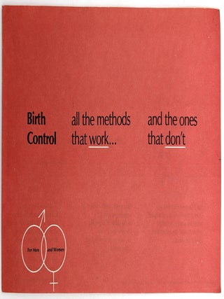 Item #26001093 1971 Planned Parenthood Guide to Birth Control