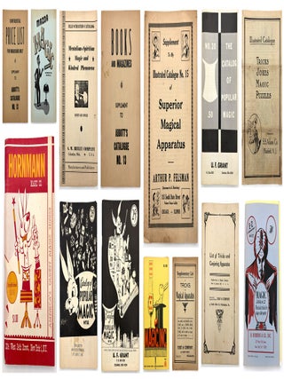 Item #26001203 Magic Trick Price Lists and Trade Catalogues, 1902-1970s