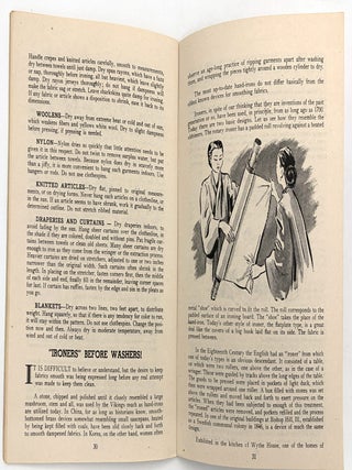"Simple Ways to Better Cleanliness" -- Guide to Laundering for Home Economics Students