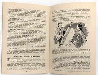 "Simple Ways to Better Cleanliness" -- Guide to Laundering for Home Economics Students