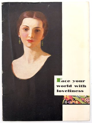 "Face your world with loveliness" -- Skin Care Tip Booklet for Women Advertising Camay Brand Soap