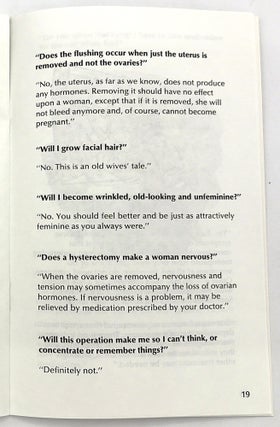 After Hysterectomy WHAT?