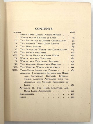 The Trade Union Woman. Alice Henry D. Appleton and Company New York