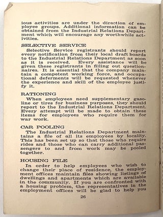 Handbook on Wartime Production