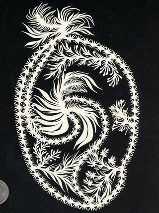 4 Examples of a Regency Era Genteel Females Pastime - Intricate Elaborate Paper Cutwork