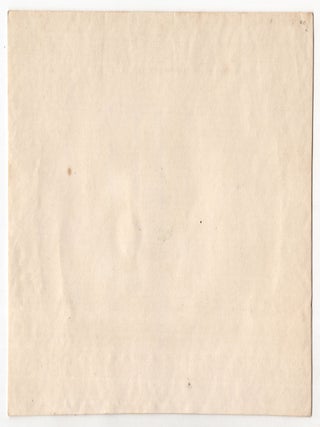 Embossed 12mo Valentine with Handwritten Sentiment