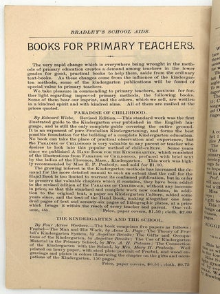 Bradley's Catalogue of School Aids and Material