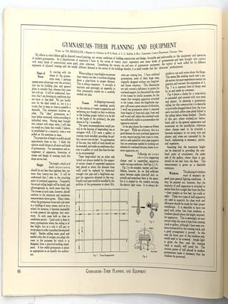 "Spalding Efficient Apparatus for the Play" -- Early Playground Equipment Advertising