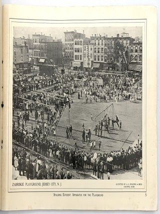 "Spalding Efficient Apparatus for the Play" -- Early Playground Equipment Advertising