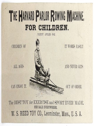 Item #26009003 "The Harvard Parlor Rowing Machine" -- Gym Equipment for Children