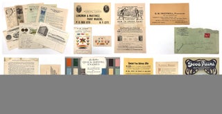 Item #26009007 Paint, Varnish, Enamel and Gold Leaf Advertising Ephemera 1870s-1920s