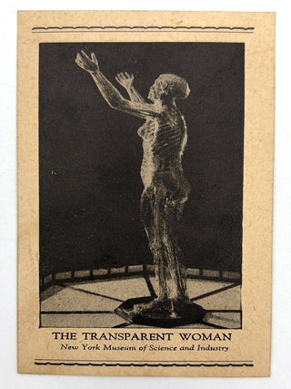 Item #26009177 "The Transparent Woman" -- Advertising Card for Anatomical Exhibit at...