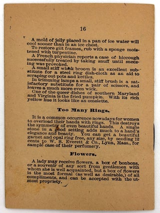 "Secrets for Women Only by a Famous English Actress" -- Beauty Tips for Women