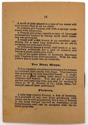 "Secrets for Women Only by a Famous English Actress" -- Beauty Tips for Women