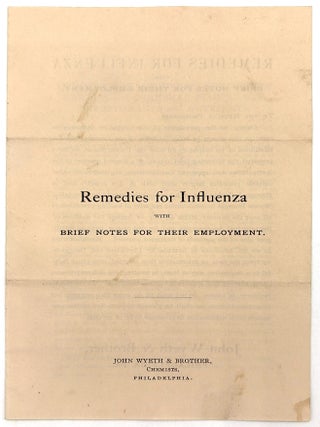 Item #26009324 Remedies for Influenza