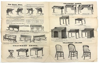 National School Furniture Company c.1876 Illustrated Circular