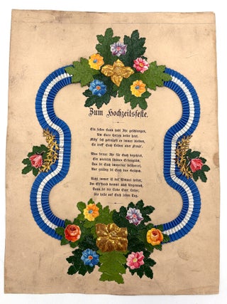 Item #26009387 "Zum hochzeitsfeste" ("For the wedding celebration") --...