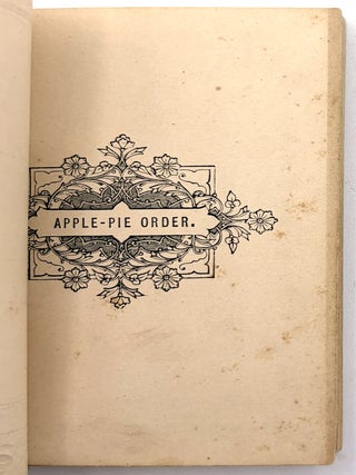 Apple-Pie Order