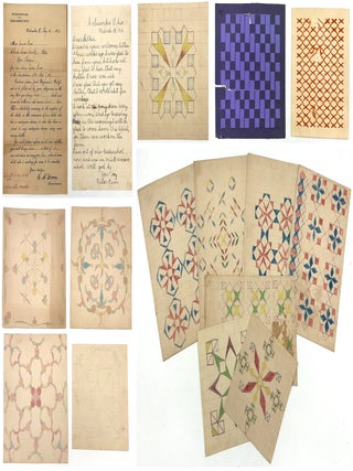 Item #26009837 c.1901 Childhood Artwork of Oscar Geiser (b.1884), Student at The Ohio Institution...