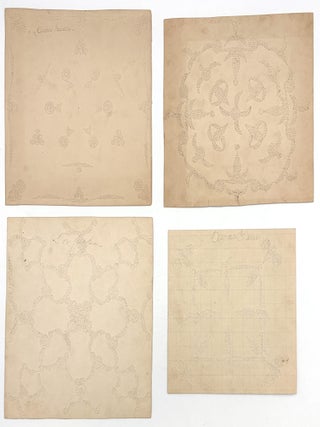 c.1901 Childhood Artwork of Oscar Geiser (b.1884), Student at The Ohio Institution for Feeble Minded Youth