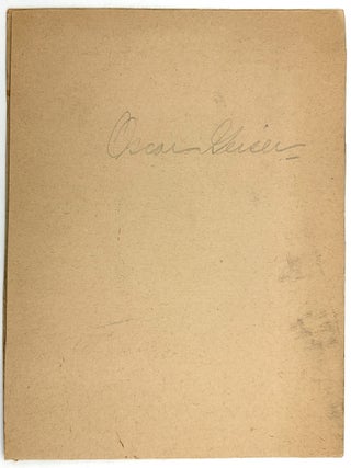 c.1901 Childhood Artwork of Oscar Geiser (b.1884), Student at The Ohio Institution for Feeble Minded Youth