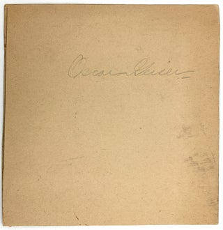 c.1901 Childhood Artwork of Oscar Geiser (b.1884), Student at The Ohio Institution for Feeble Minded Youth