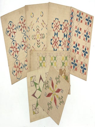 c.1901 Childhood Artwork of Oscar Geiser (b.1884), Student at The Ohio Institution for Feeble Minded Youth