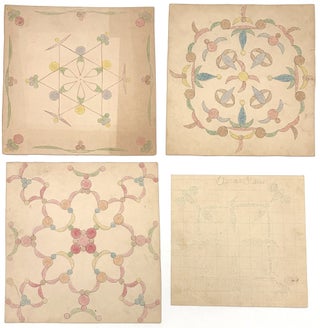 c.1901 Childhood Artwork of Oscar Geiser (b.1884), Student at The Ohio Institution for Feeble Minded Youth