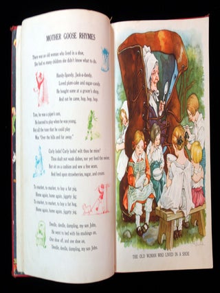 The Brimful Book, Mother Goose Animals A.B.C. illustrated by Eulalie, C. M. Burd and G & D Haumann