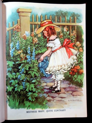 The Brimful Book, Mother Goose Animals A.B.C. illustrated by Eulalie, C. M. Burd and G & D Haumann
