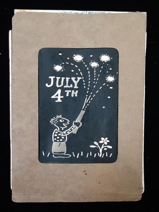 Item #26015300 Children's July 4th Hand Made Fireworks Package Prototype