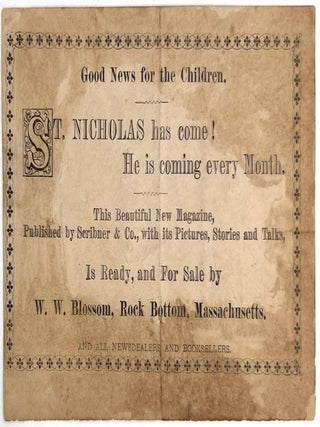 Item #26015443 Children's Magazine Advertising Flyer