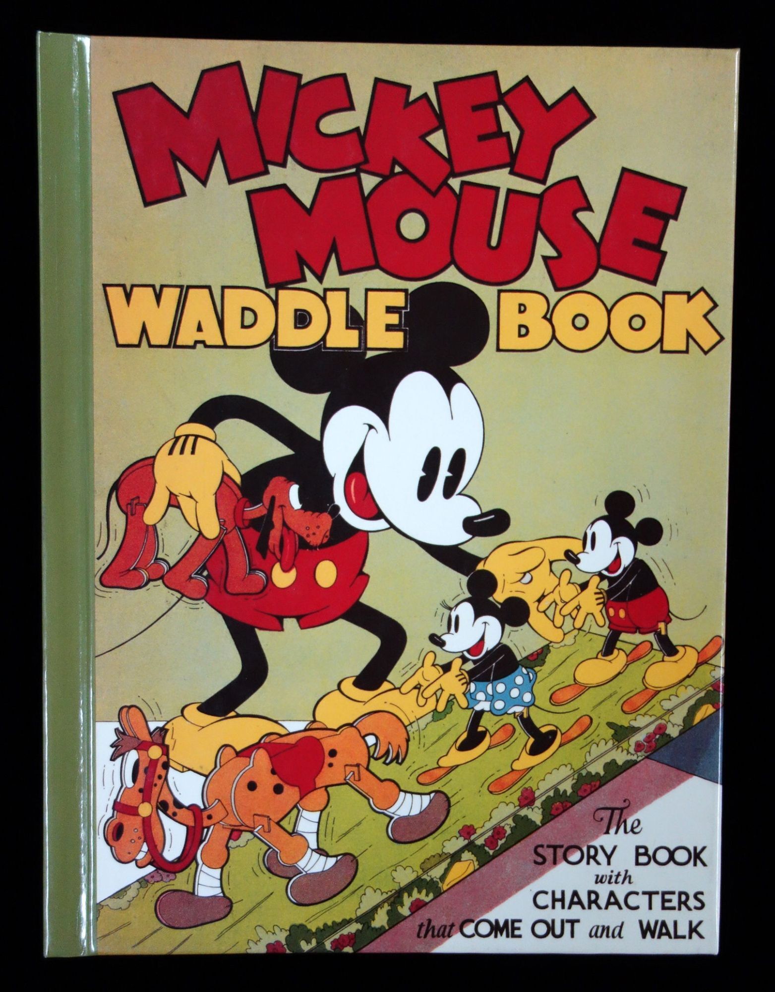 Mickey Mouse Waddle Book: The Story Book with Characters that Come