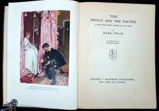 Item #26023100 The Prince and the Pauper: A Tale for Young People of All Ages. Mark Twain