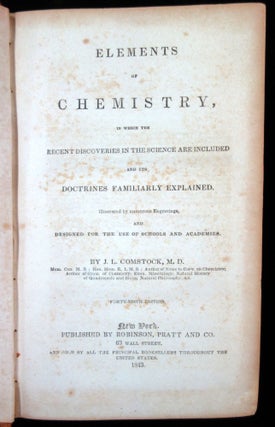 Item #26023110 Elements of Chemistry, In Which the Recent Discoveries in the Science are Included...