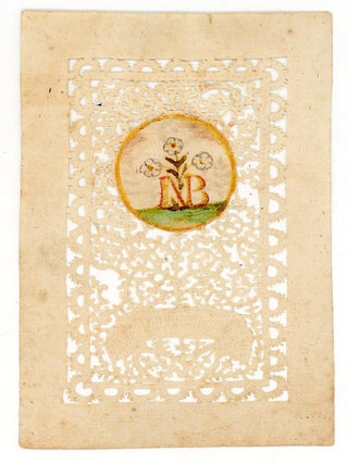 Item #26201012 Intricate Canivet or Nun cut Cutwork, with decorations on both sides