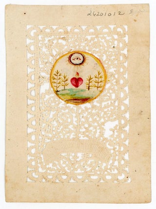 Intricate Canivet or Nun cut Cutwork, with decorations on both sides