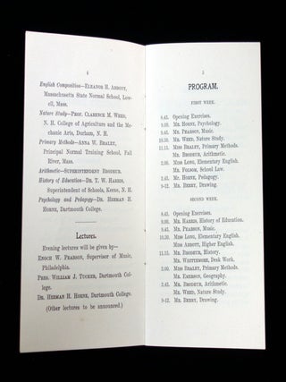 Correspondence to Blanche Annis Leavitt, a Teacher from Belmont, NH