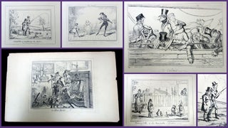 Item #27000257 A Set of Five Engravings from the Cruikshankiana Series (Cruikshank