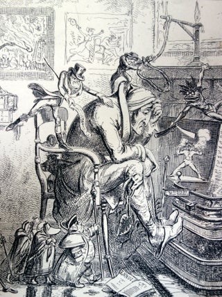 A Set of Five Engravings from the Cruikshankiana Series (Cruikshank)