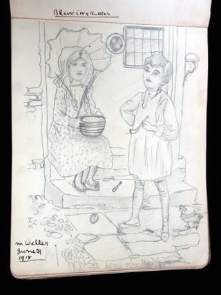 Friendship Album: Sketches, Watercolors, and Poetry, 1915-1916